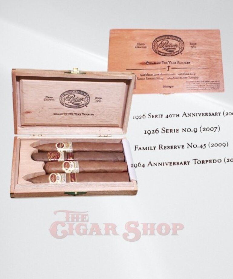 Padron Padron Cigar of the Year Sampler Box of 4