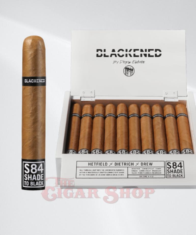 Blackened by Drew Estate S84 Robusto 5x50 Box of 20