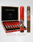 God of Fire God of Fire by Carlito Double Robusto Tubo 52x5.75