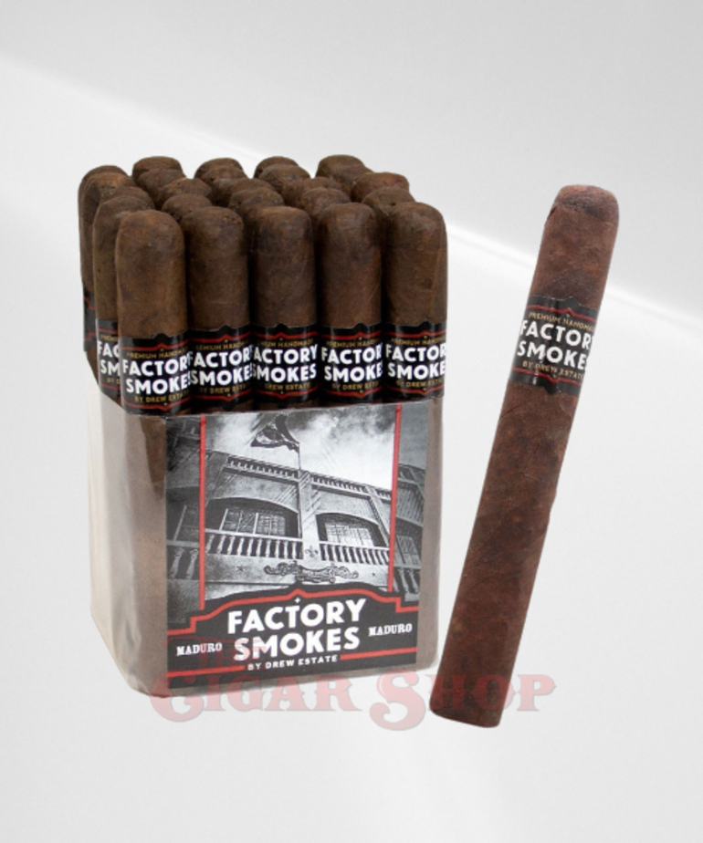 Factory Smokes by Drew Estate Maduro Toro 6x52