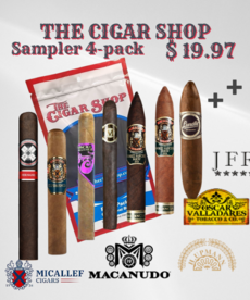 Cigar Shop The Cigar Shop  Sampler 4-Pack