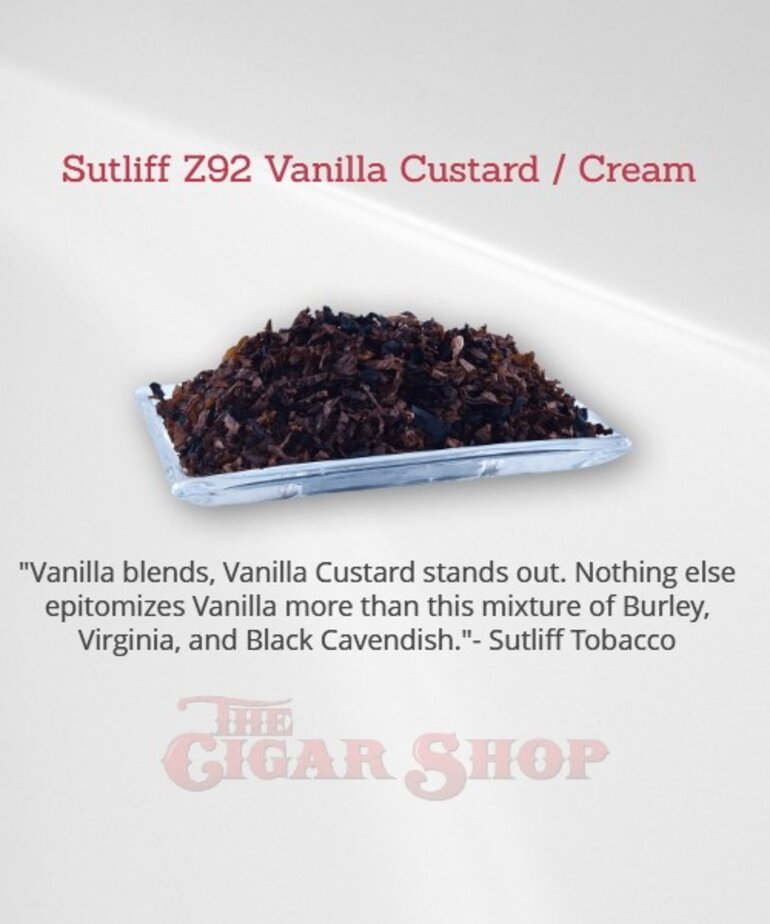 Sutliff Sutliff Z92 Vanilla Custard / Cream Pipe Tobacco 1 oz.