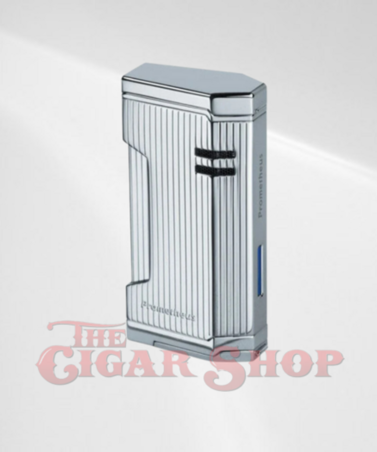 Magma X6 Chrome Vertical Lines Triple Torch