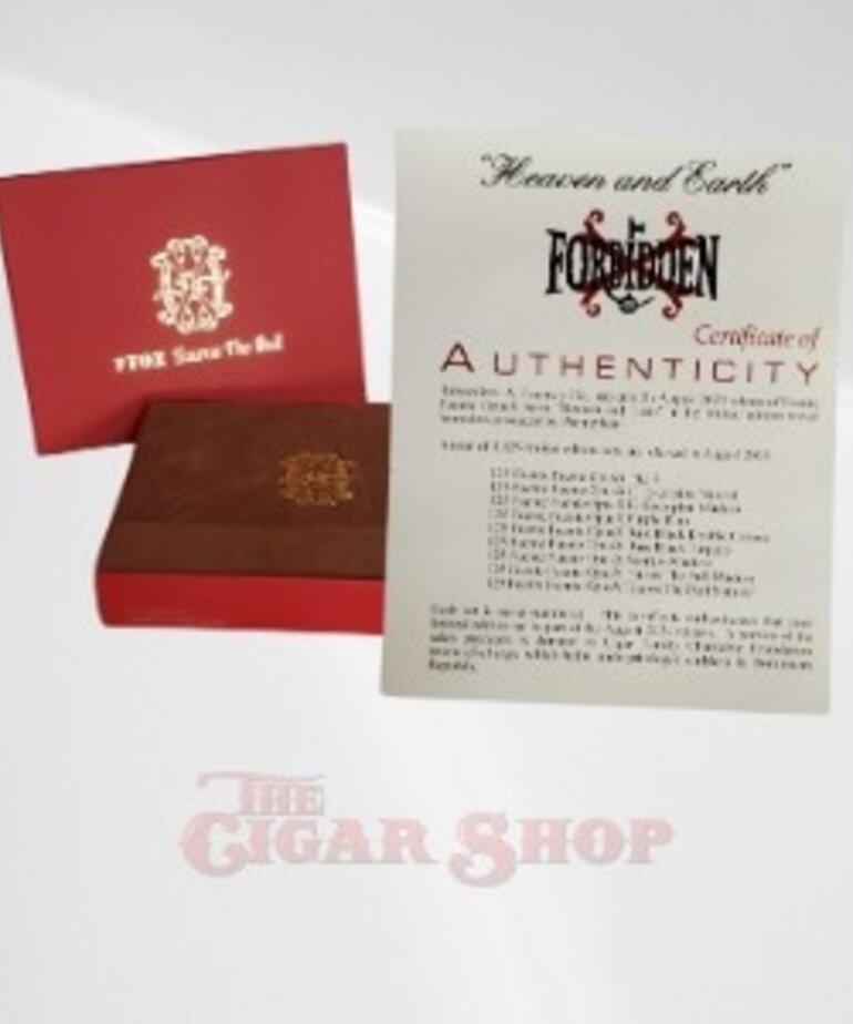 Fuente Fuente OpusX Heaven and Earth Tauros The Bull Natural 6x62 Box of 10