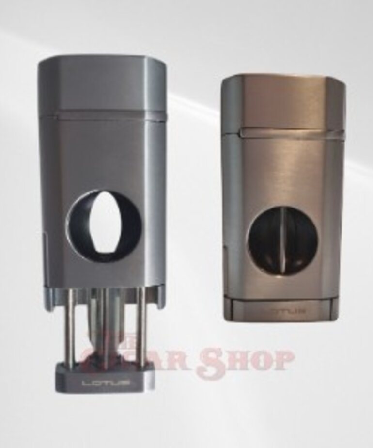 Lotus Rocket Triple Torch with V-Cutter - Chrome