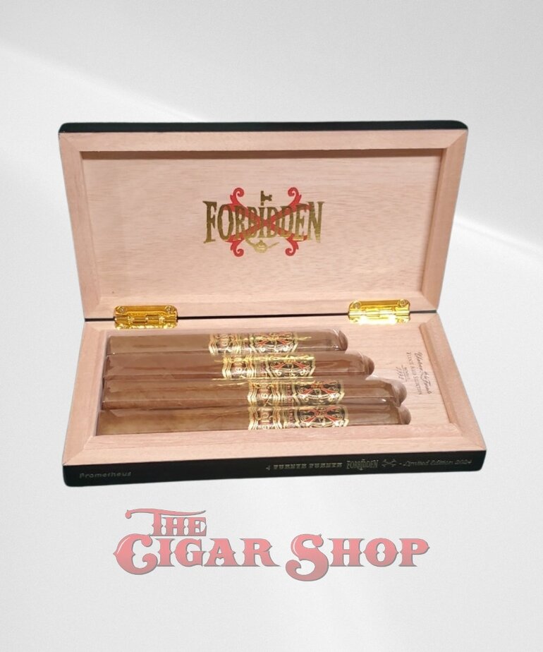 Arturo Fuente Fuente Fuente OpusX Forbidden X Story Box of 4 - Black