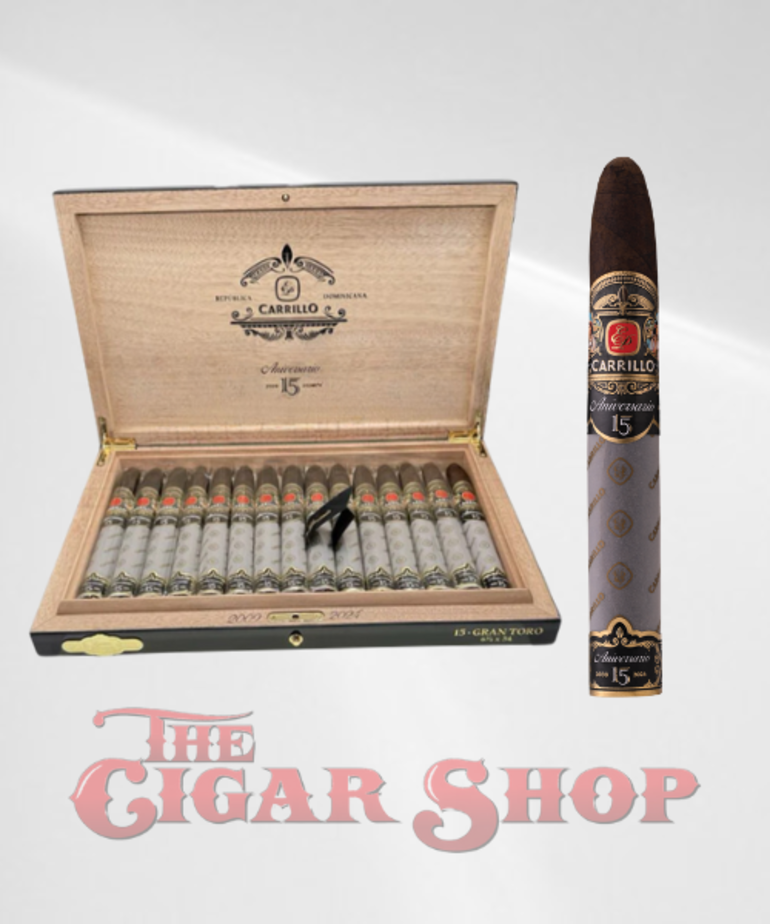 Casa Carrillo EP Carrillo 15 Year Anniversary Gran Toro 6.5x54 Box of 15