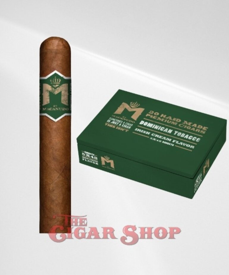Macanudo M by Macanudo Irish Cream Robusto 5x50