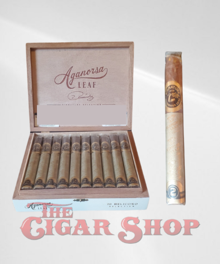 Aganorsa Leaf Signature Selection Maduro Toro 6x52 Box of 20