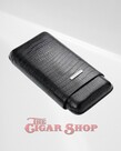 Prometheus Prometheus Tejus Black Three Cigar Case (60 Ring Gauge)