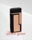 Xikar Ardore Double Soft Flame Lighter - Black and Rose