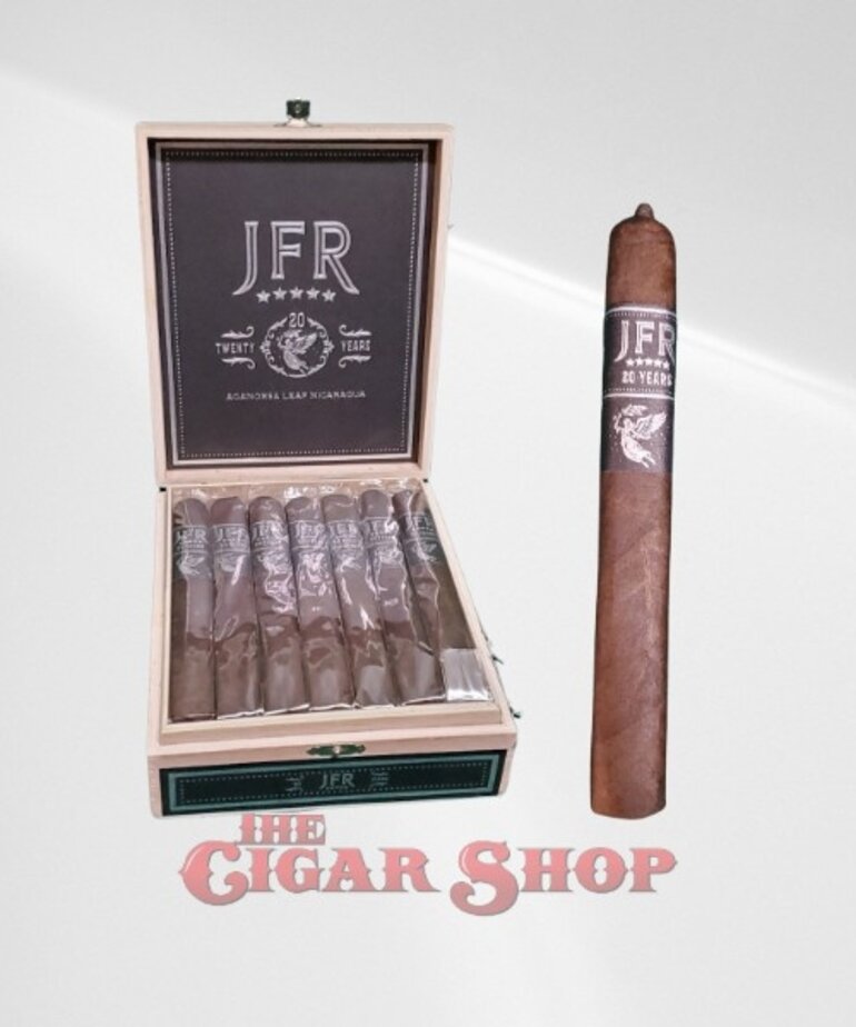 Aganorsa Leaf JFR 20th Anniversary Maduro Super Toro BP 6.5x52 Box of 21