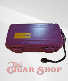 Lotus Purple Travel Humidor - 10-Count