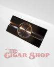 Darkwood Ashtray with Stainless Steel - 2-Cigar