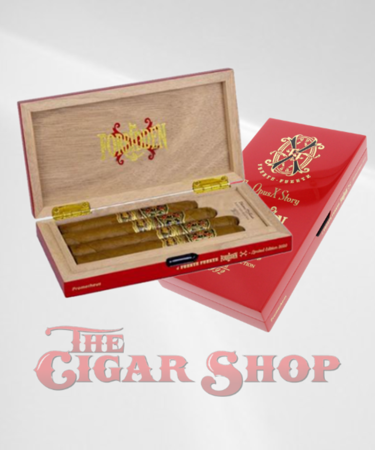 Arturo Fuente Fuente Fuente OpusX Forbidden X Story Box of 4 - Red
