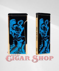 God of Fire Retro "Never Back Down" LE 2024 Single Torch - Blue