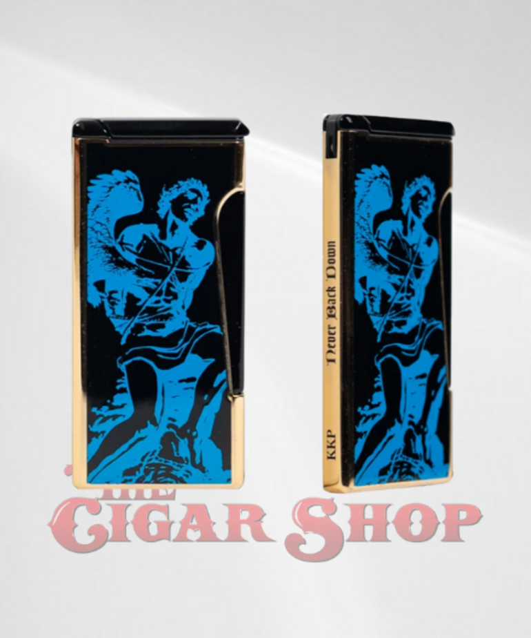 God of Fire Retro "Never Back Down" LE 2024 Single Torch - Blue