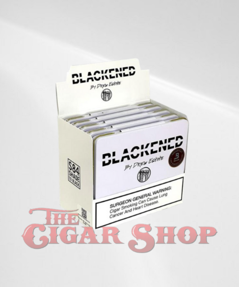 Blackened by Drew Estate S84 4x32 Tin of 10 Sleeve of 5