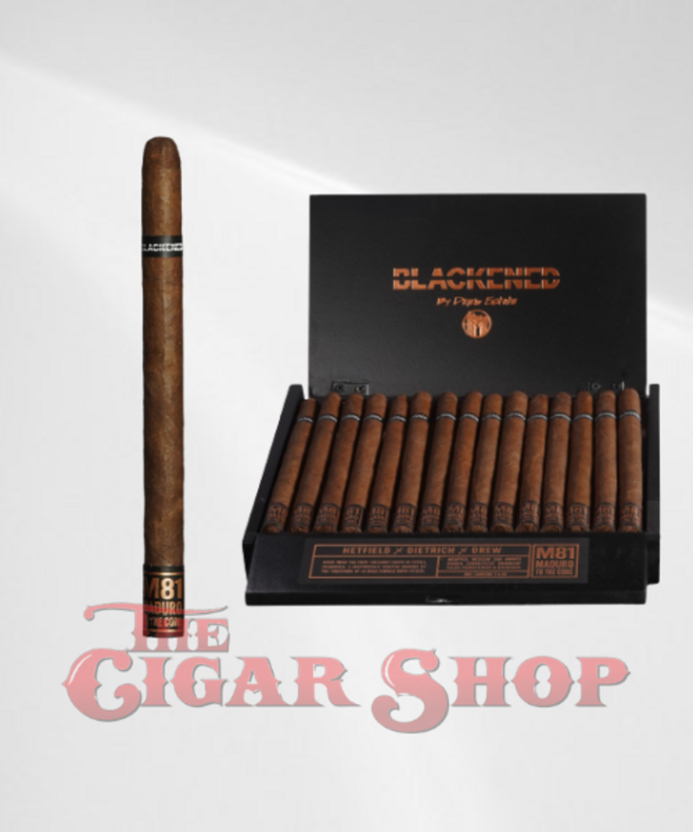 Blackened by Drew Estate M81 Lancero 7x40