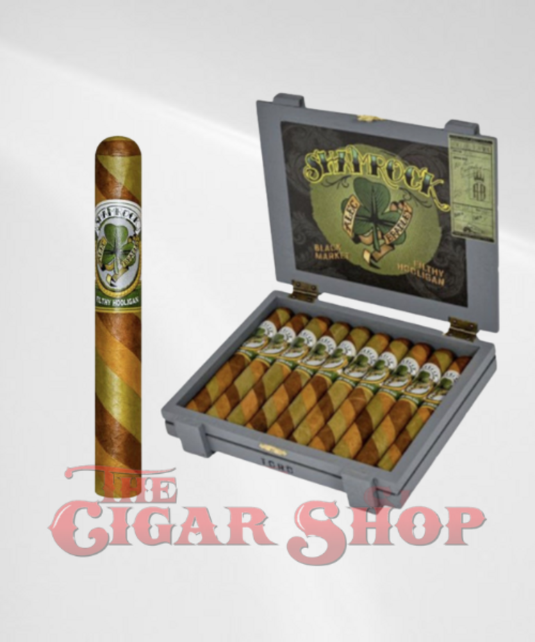 Alec Bradley Black Market Filthy Hooligan Shamrock Triple Barber Pole 50x6