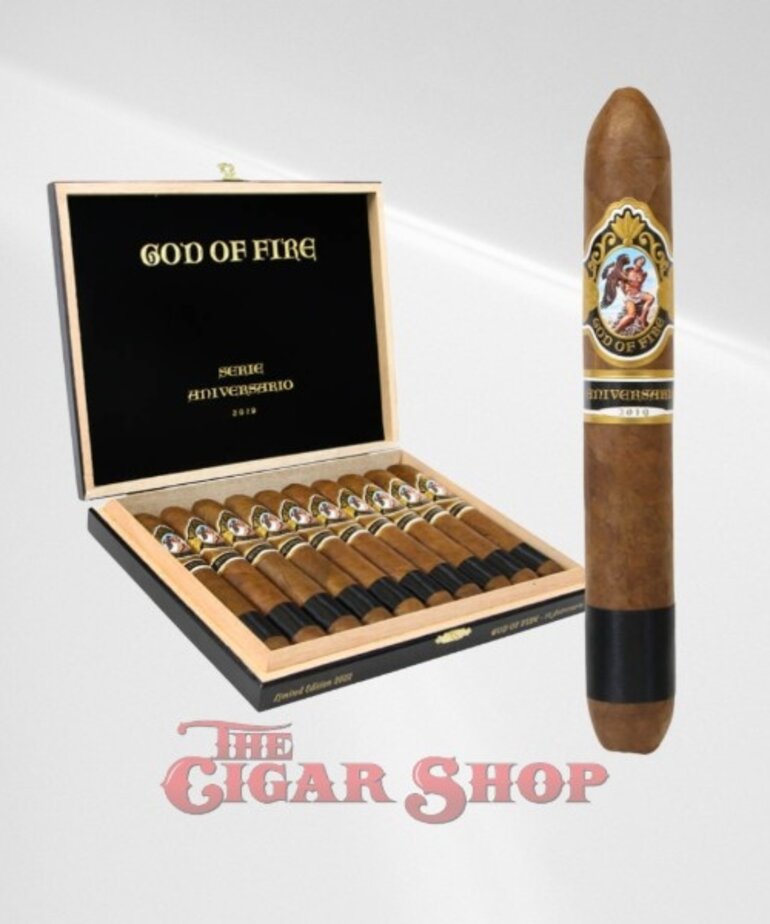 God of Fire God of Fire Serie Aniversario 56x6.5 Box of 10