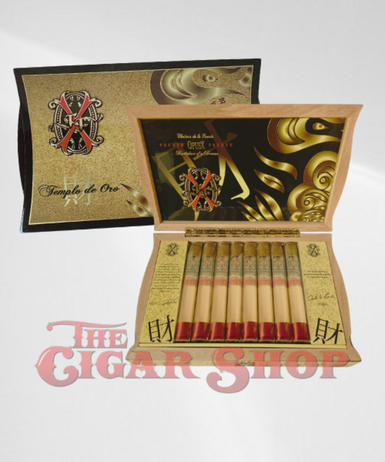 Arturo Fuente Fuente Fuente OpusX Templo de ORO #8 Box of 20