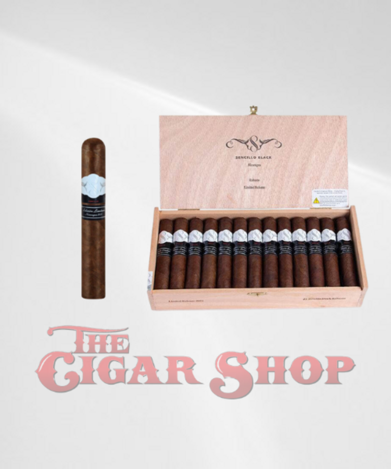Sencillo Sencillo Black Robusto 5.25x50
