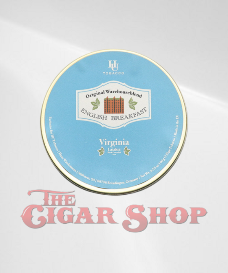 HU Tobacco HU English Breakfast Pipe Tobacco 100g Tin