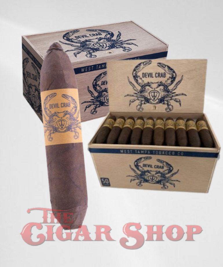 West Tampa West Tampa Devil Crab Figurado 4.5x60 Box of 50