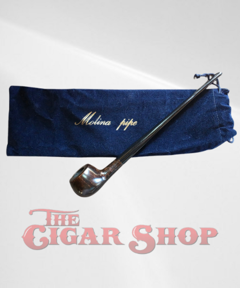 Molina Molina Pipe - Lungo Smooth Dark Brown (MR22)