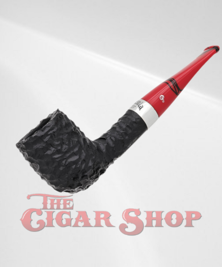 Peterson Peterson Pipe - Dracula Rusticated (107) Fishtail