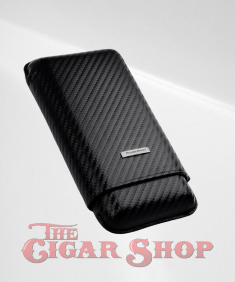 Prometheus Prometheus Carbon Fiber Three Cigar Case (60 Ring Gauge)