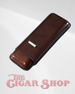 Prometheus Prometheus Brown Two Cigar Case (60 Ring Gauge)