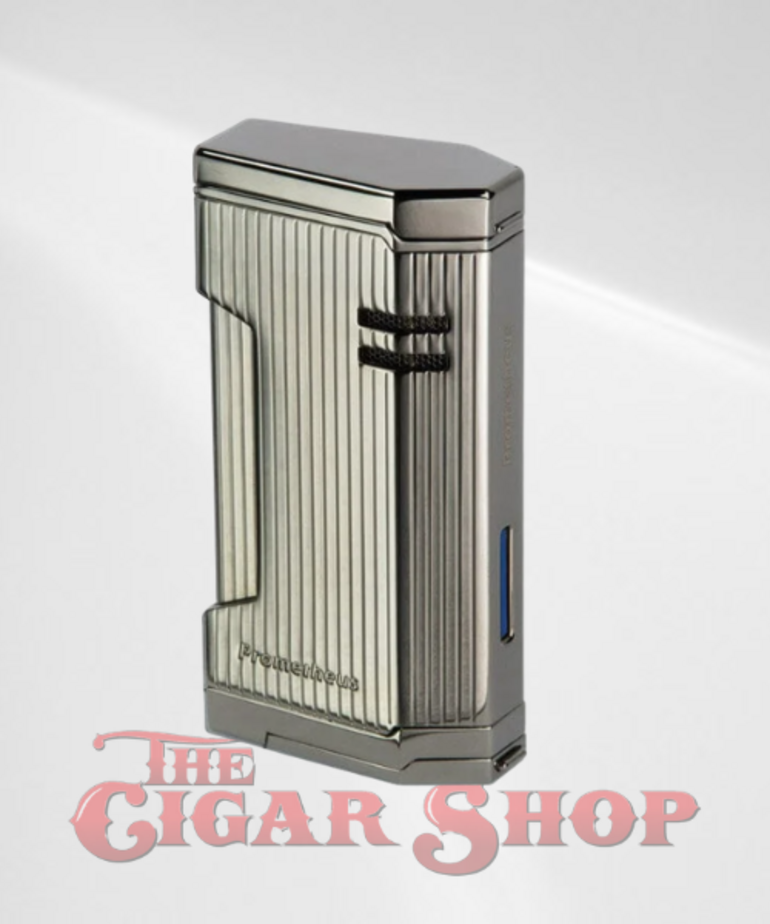 Magma X Gun Metal Vertical Lines Triple Torch