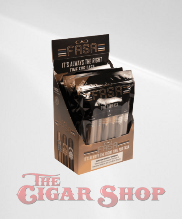 CAO CAO Fasa Sampler Pack of 6 Box of 5