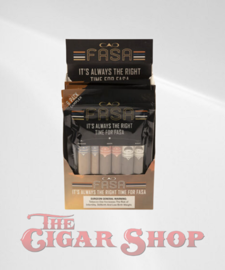 CAO CAO Fasa Sampler Pack of 6