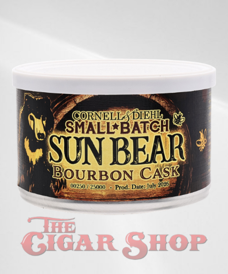 Cornell & Diehl Sun Bear Bourbon Cask 2 oz Pipe Tobacco