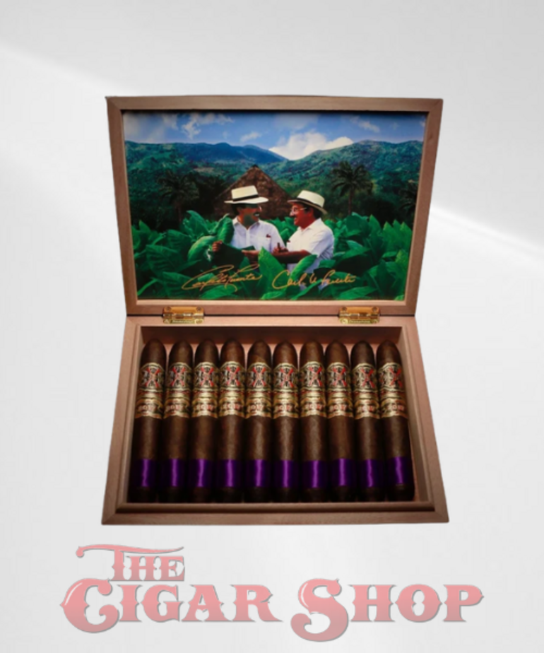 Arturo Fuente Fuente Fuente OpusX Heaven and Earth Carlito's X Rare Purple Diadema 6.25x56 Box of 10