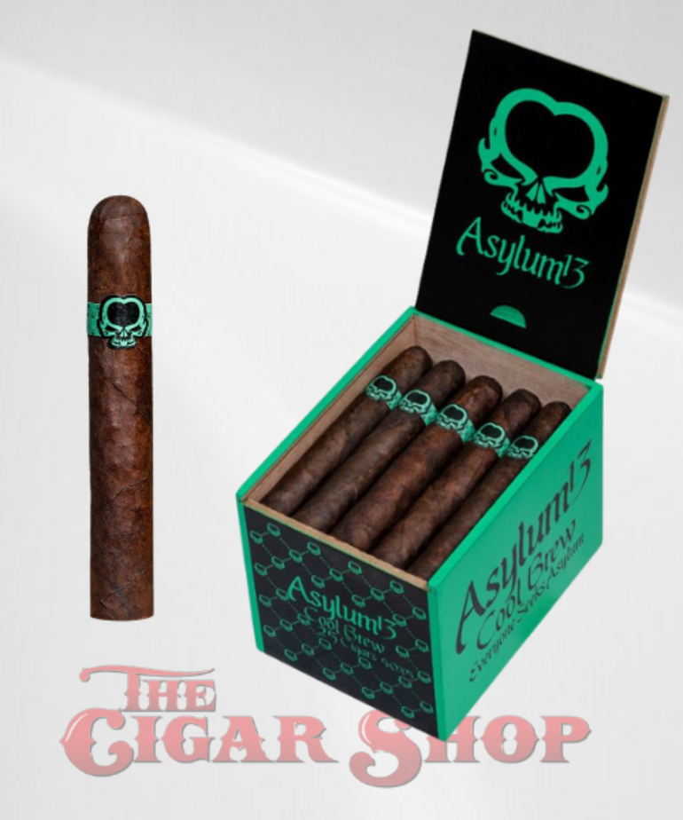 CLE Asylum Cool Brew Robusto 50x5 Box of 25