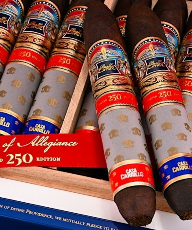 Casa Carrillo EP Carrillo Pledge of Allegiance Rockets 250th LE 6 3/8x58 Box of 20