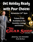 Get Holiday Ready with Pour Choices - Wine Tasting Event 14 Nov