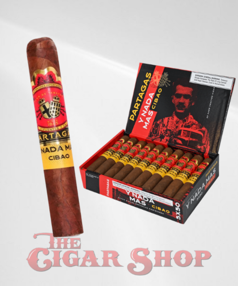 Partagas Partagas Y Nada Mas Cibao Robusto 5x50 Box of 20