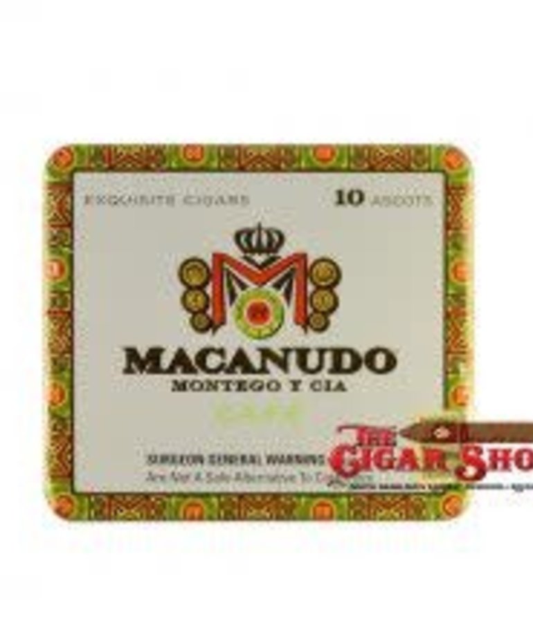 Macanudo Macanudo Cafe Ascots Tin of 10 Sleeve of 10 Tins