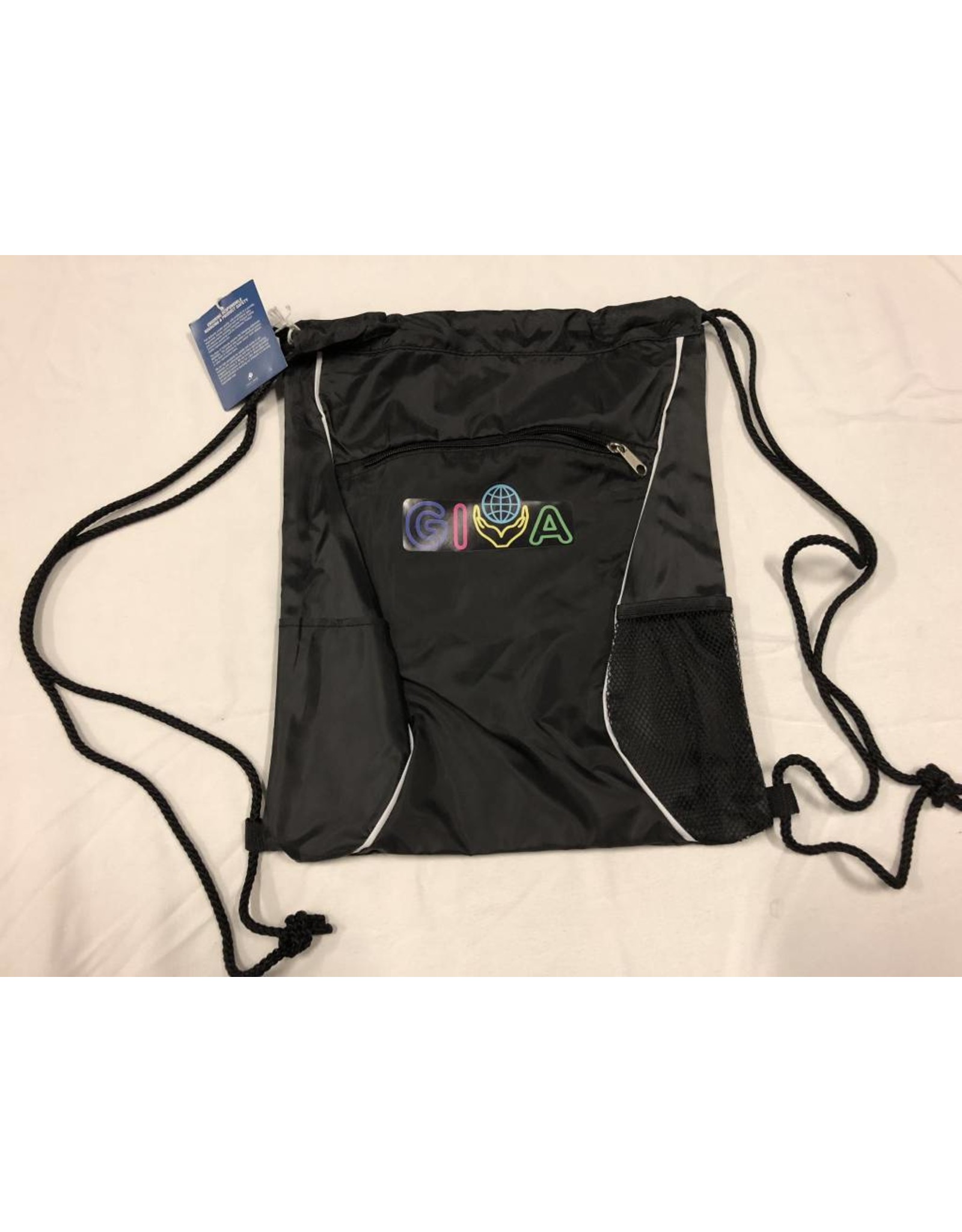 GIVA / Giving Is Getting BG613 Cinch Bag with Logo Thermal Flex