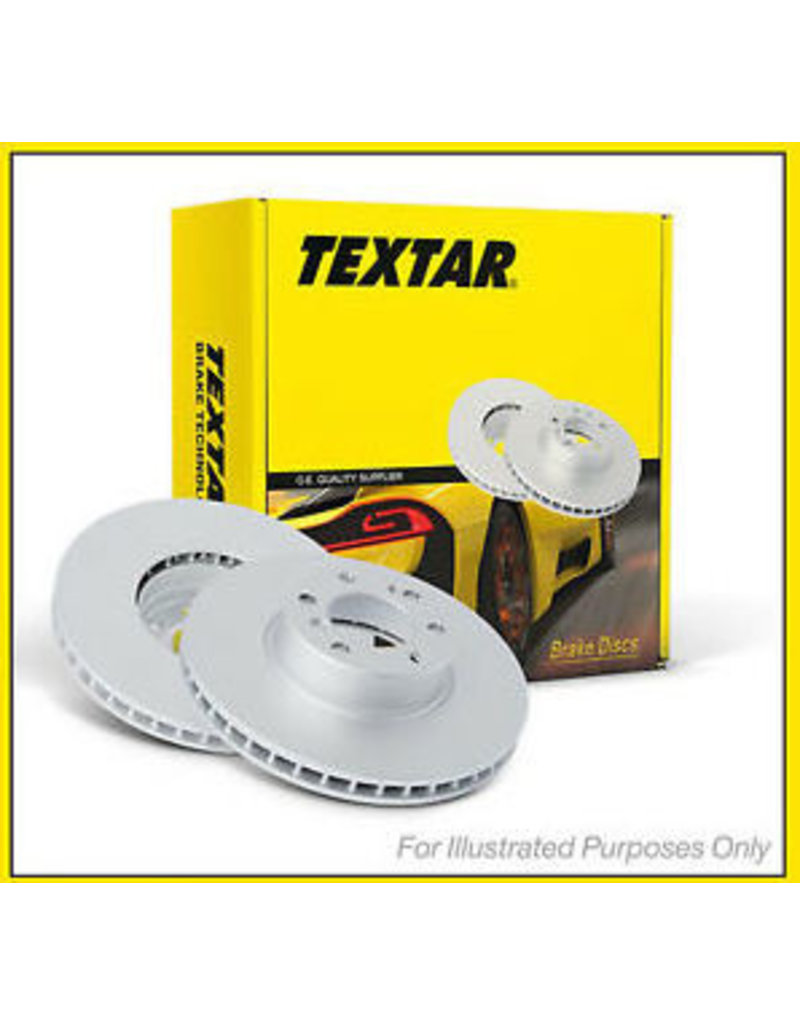 Textar Set of Brake rotor rear  for sprinter