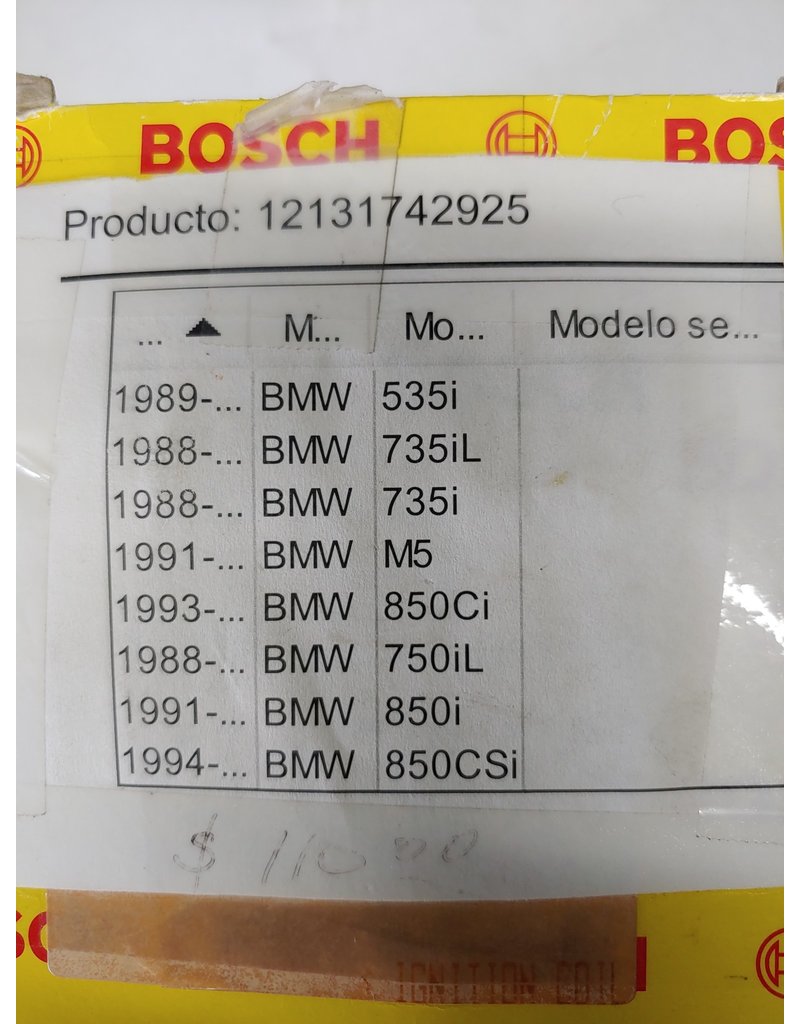 Bosch Bobina de ignicao para BMW Z1E-31 E-32 E-34