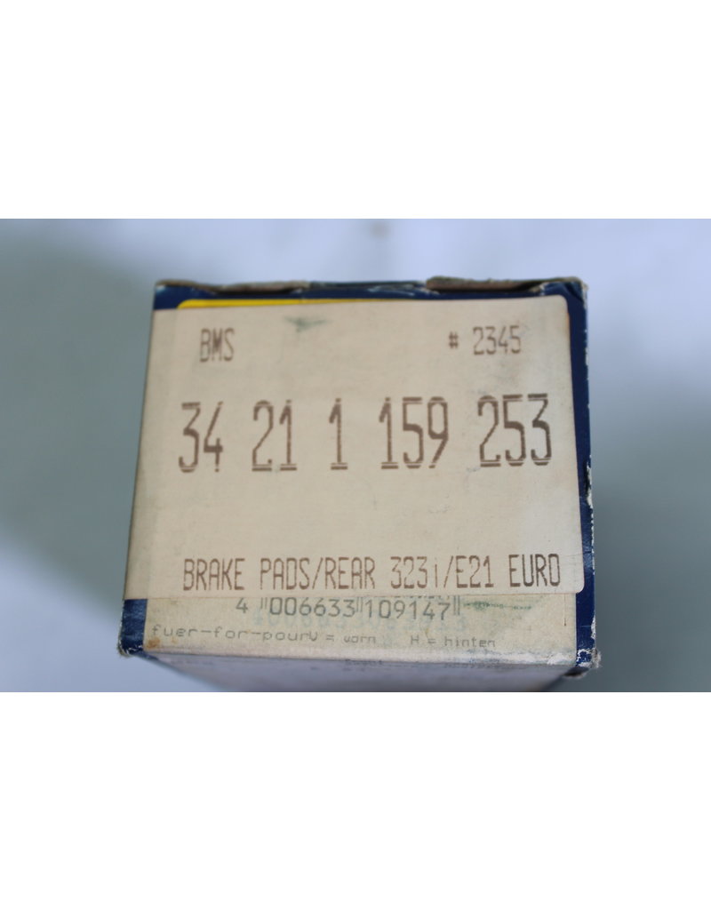 Pastilha traseira de BMW serie 3 E-21