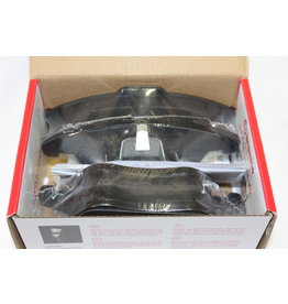 Front Ceramic Slotted Disc Brake Pads Set Brembo P24076 for Land Rover LR2