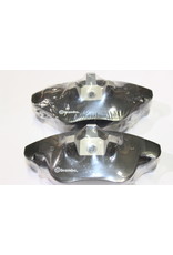 Front Ceramic Slotted Disc Brake Pads Set Brembo P24076 for Land Rover LR2