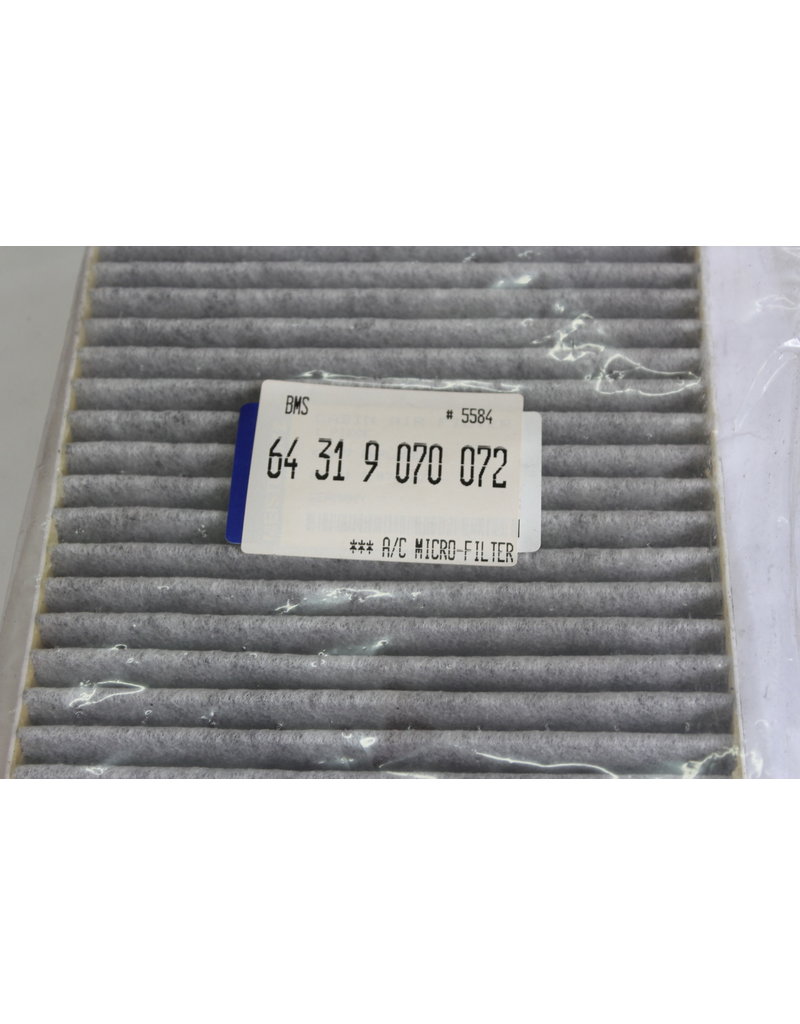 Meistersatz A/C filter charcoal active for BMW 7 series E-38